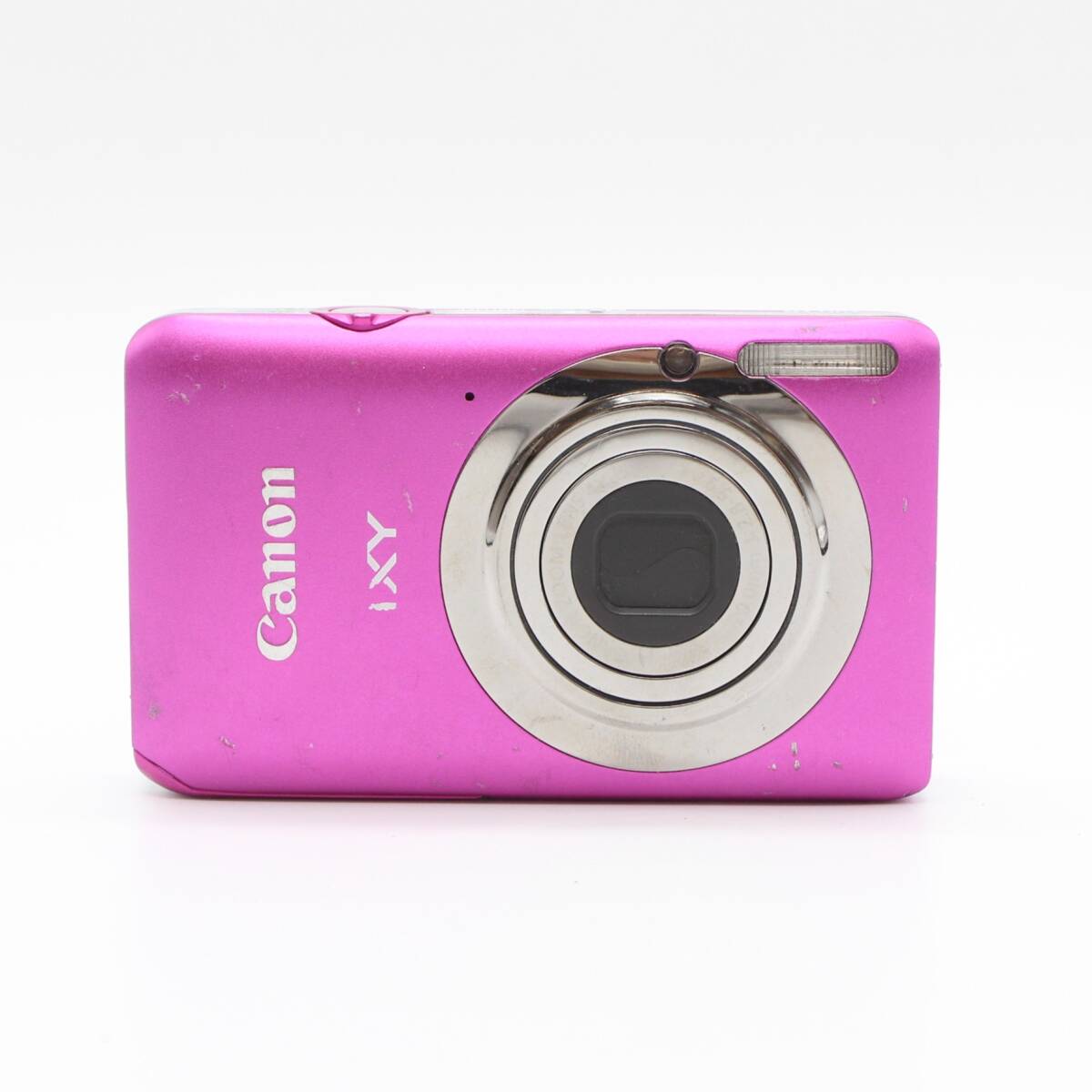 【CANON キャノン】 IXY 210 F PC1588 コンパクトデジタルカメラ デジカメ 通電確認済み ピンク 充電器付き