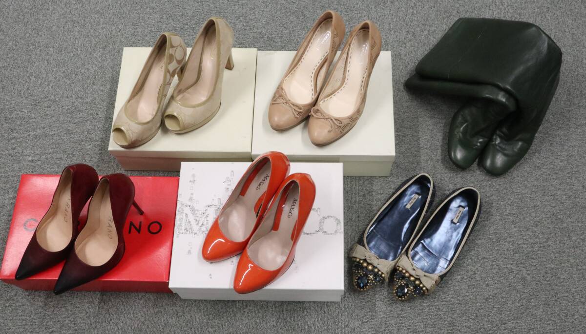 ★ブランド 靴 シューズ 6点 まとめ売り/MIUMIU ミュウミュウ/COACH コーチ/他 レディース ブーツ ヒール