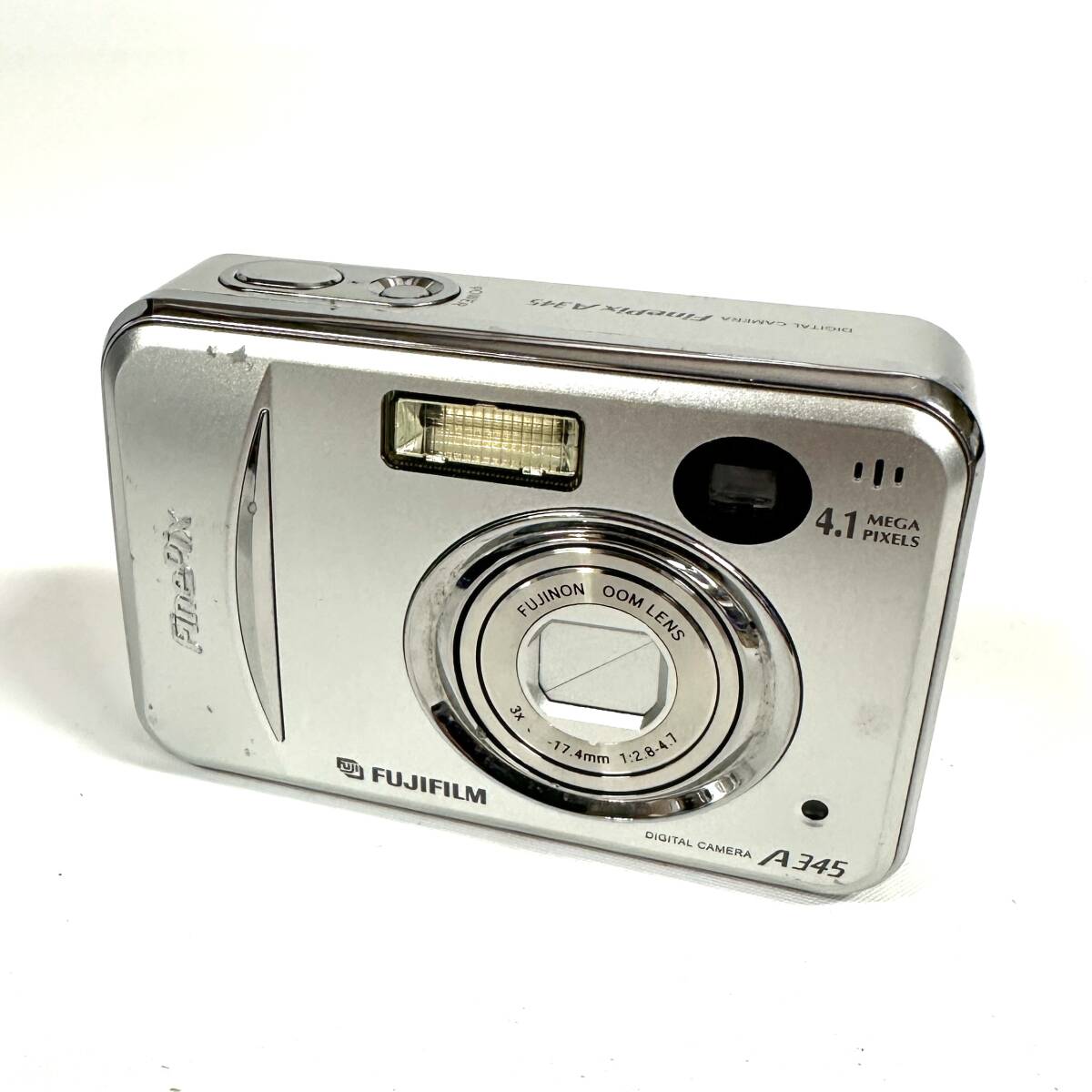 1円～ 6TA57720526 FUJIFILM フジフィルム FinePix A345 コンパクトデジタルカメラ デジカメ 乾電池式 通電確認 撮影未確認 現状品