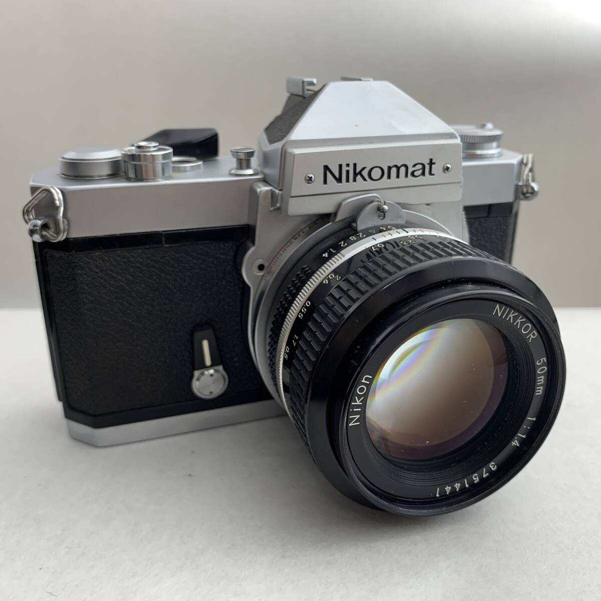 1円～ 6TA78520526 ニコン Nikomat ニコマート FT2 一眼レフ フィルムカメラ ボディ レンズ NIKKOR 50mm 1:1.4 通電動作未確認 現状品