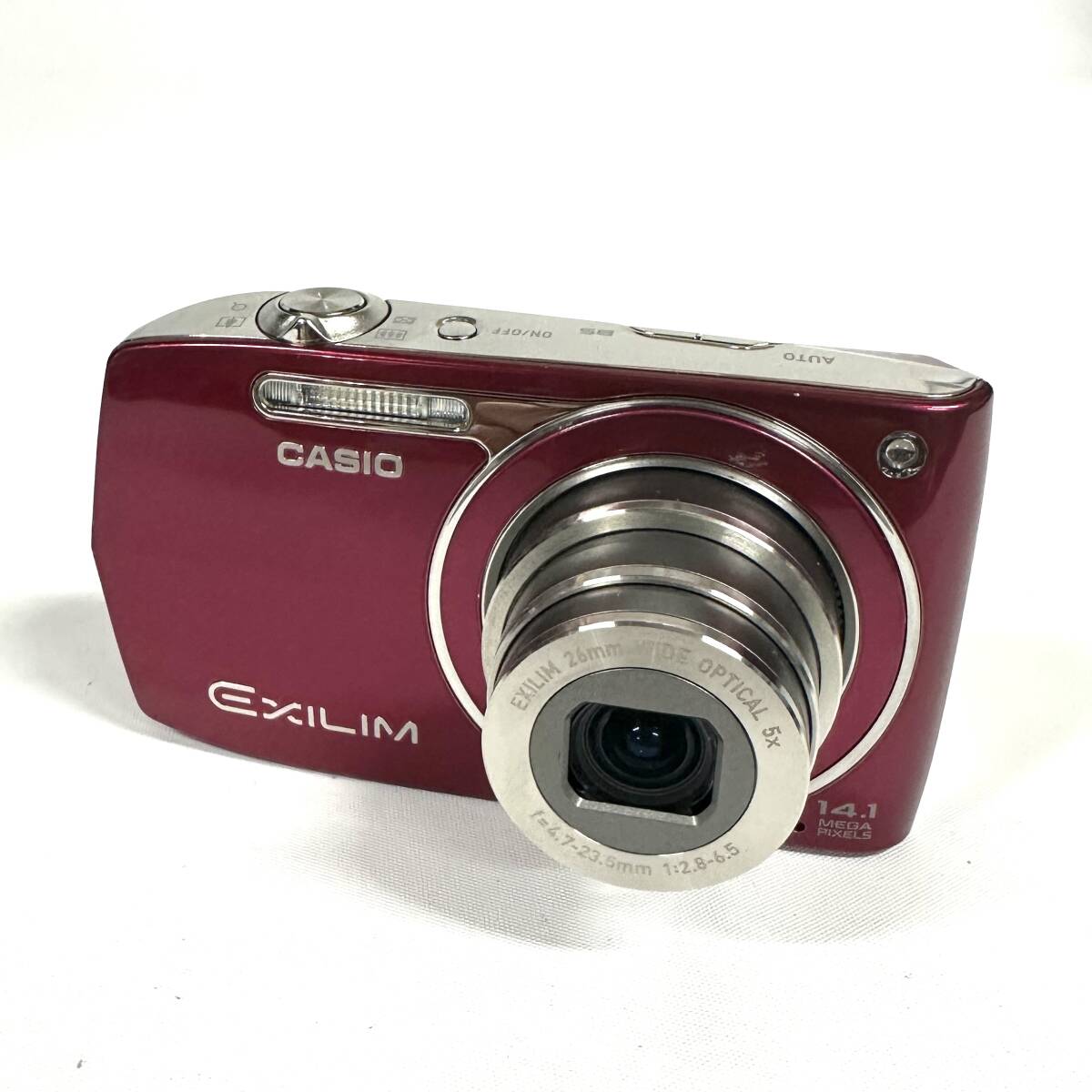 1円～ 6TA67890526 CASIO カシオ EXILIM エクシリム デジタルカメラ デジカメ 充電器欠品 EX-Z2000 通電確認 撮影未確認 現状品