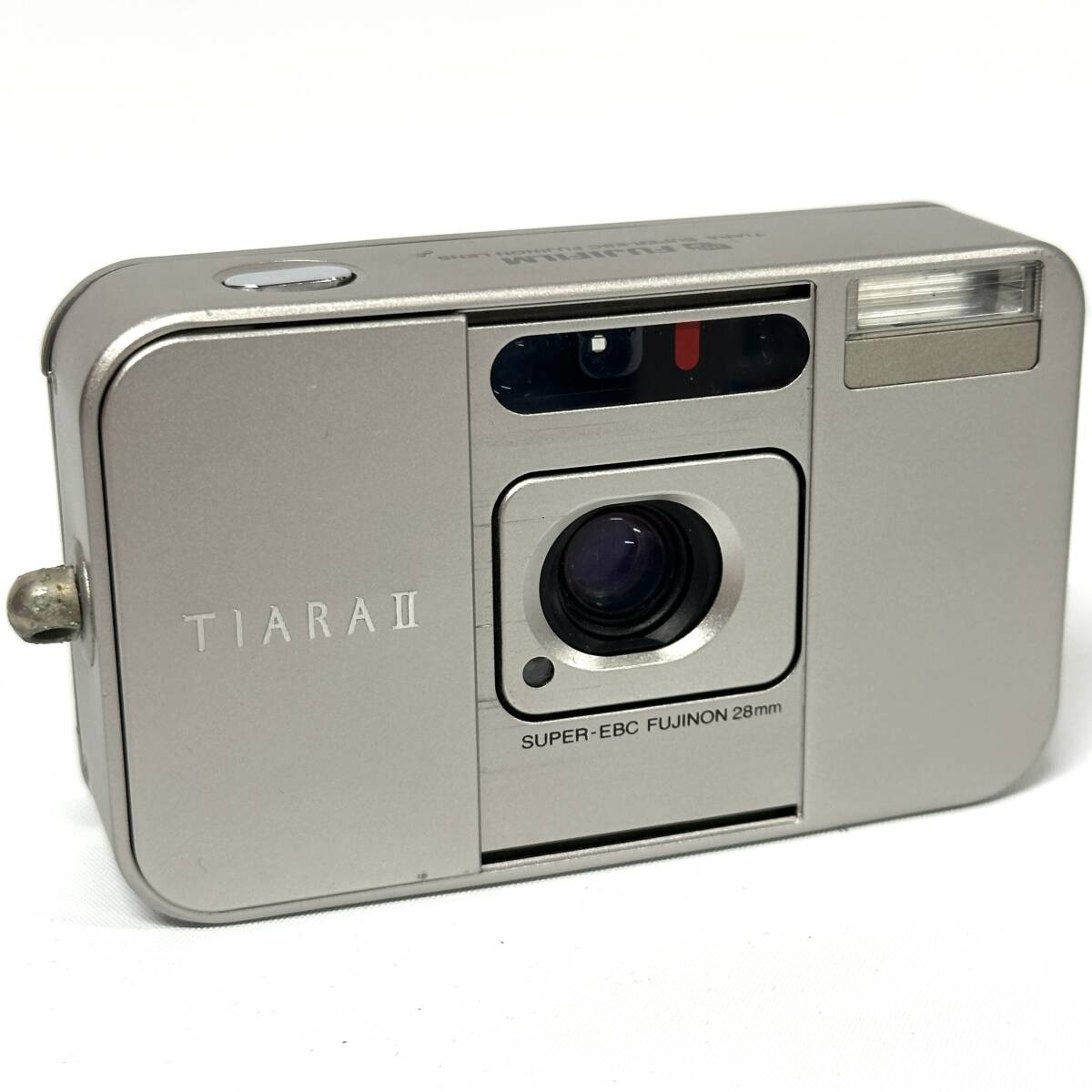 1円～ 6TA12870526 FUJIFILM フジフィルム TIARAⅡ ティアラ コンパクトフィルムカメラ 撮影機器 通電動作未確認 現状品