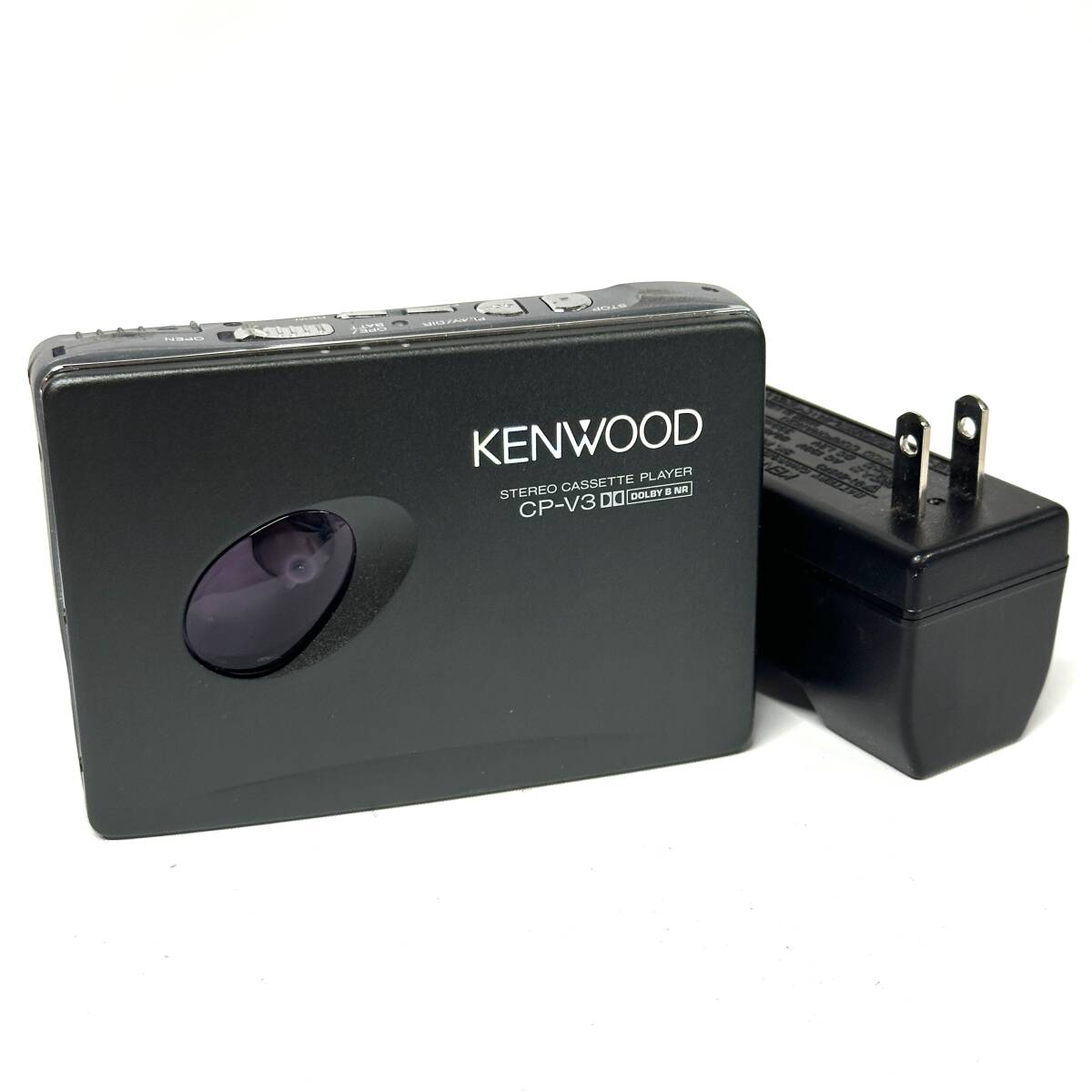 1円～ 6TA36850526 KENWOOD ケンウッド カセットプレーヤー カセットウォークマン オーディオ機器 CP-V3 通電動作未確認 現状品