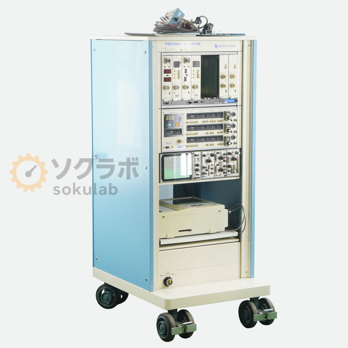 [DW] RM-7000 NIHON KOHDEN AP-641G AT-601G AB-621G 8EN-7203 RMP-6008M JB-640G 日本光電工業 POLYGRAPH SYSTEM ポリグラフ[08287-0006]