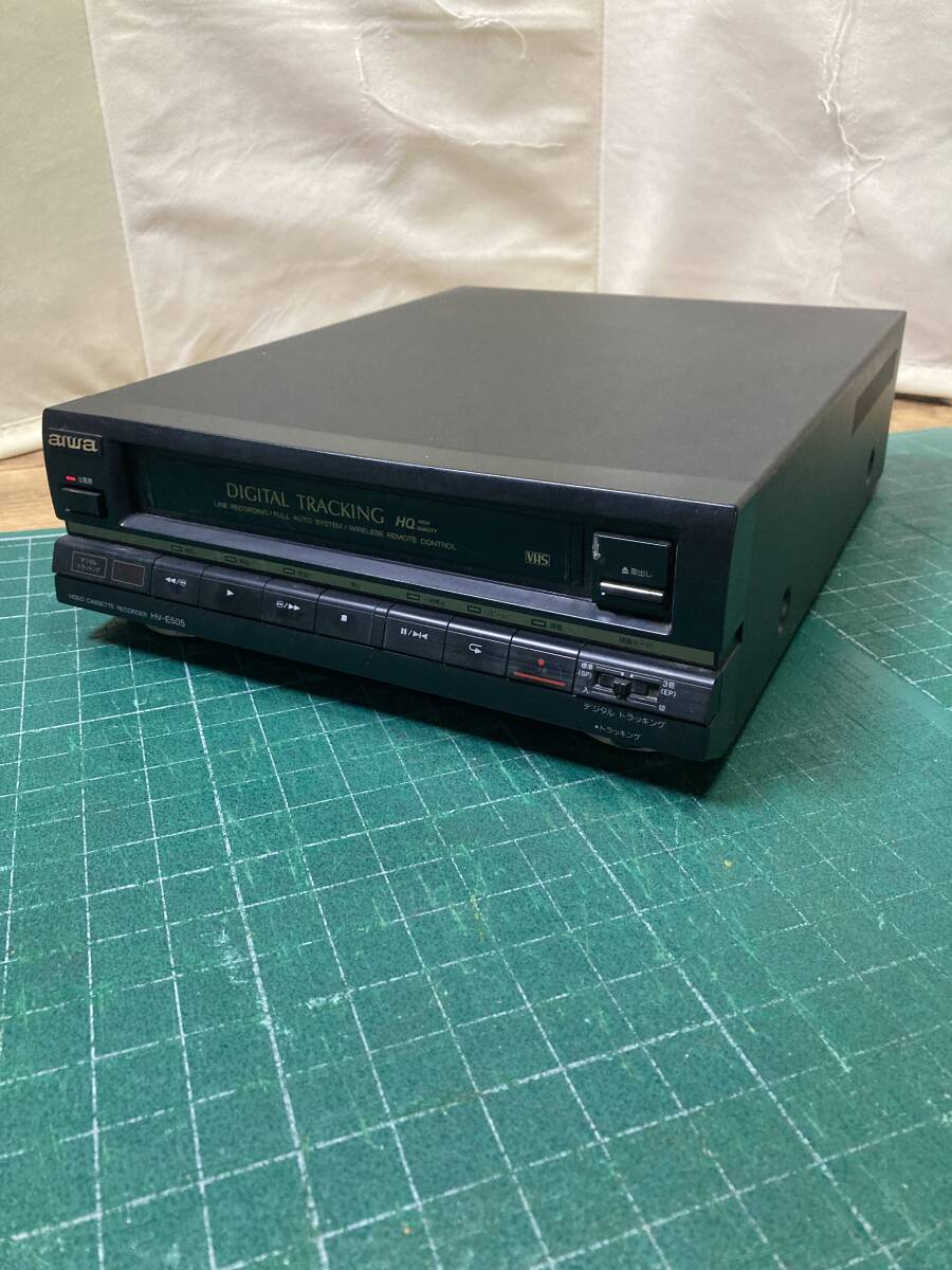 aiwa ビデオデッキ　　　　　HV-E505 VHS アイワ