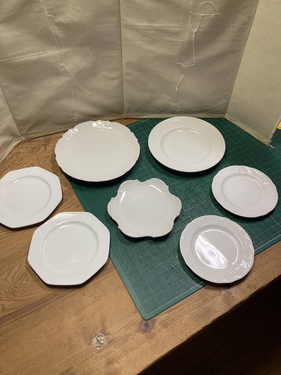 白い皿　7枚セット　　　白皿　プレート　食器