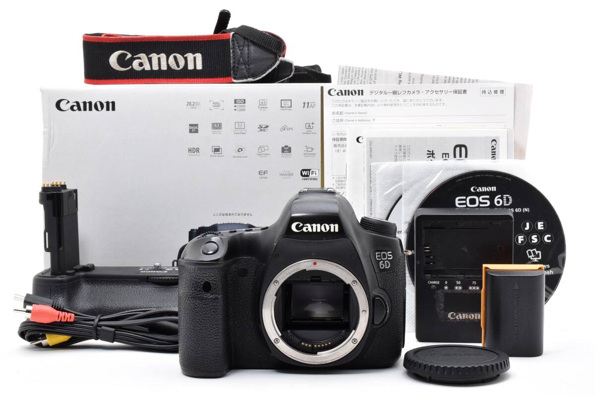★☆人気機種 Canon キャノン EOS 6D WG 元箱付き #2900116☆★