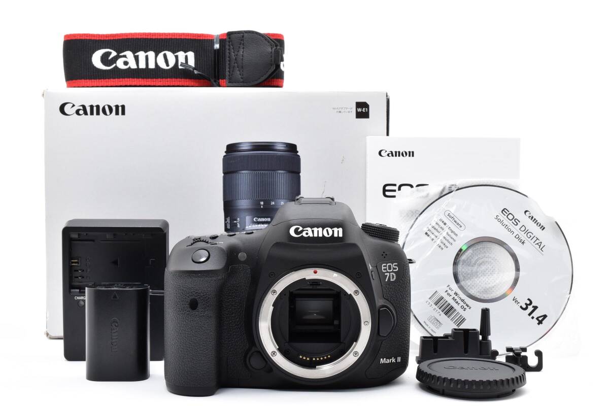 ★☆新品級 Canon キャノン EOS 7D Mark Ⅱ ボディ 元箱付 #2900114☆★