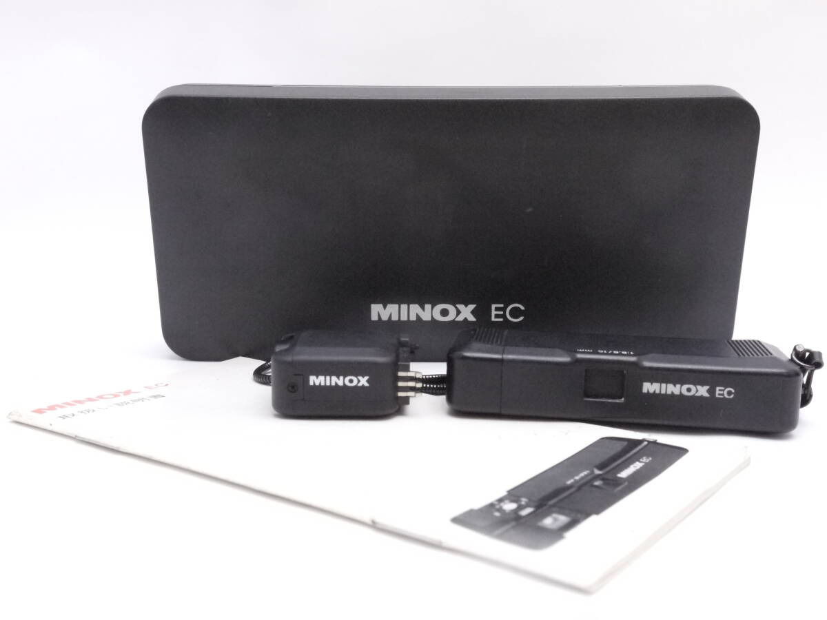 ☆MINOX ミノックス EC スパイカメラ F5.6 15mm（取説・付属品・ケース付）訳あり
