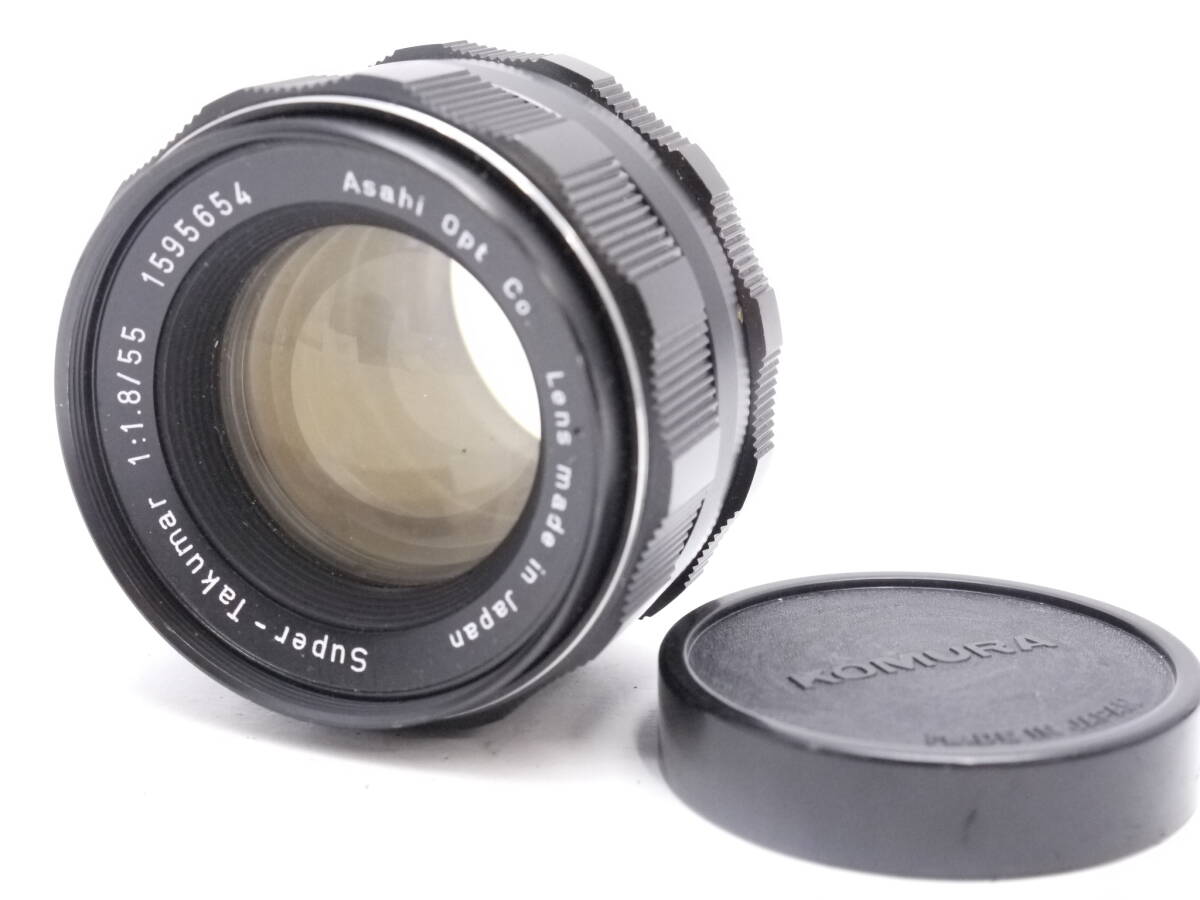☆PENTAX ペンタックス Super-Takumar 55mm F1.8 （おまけキャップ付）ジャンク品
