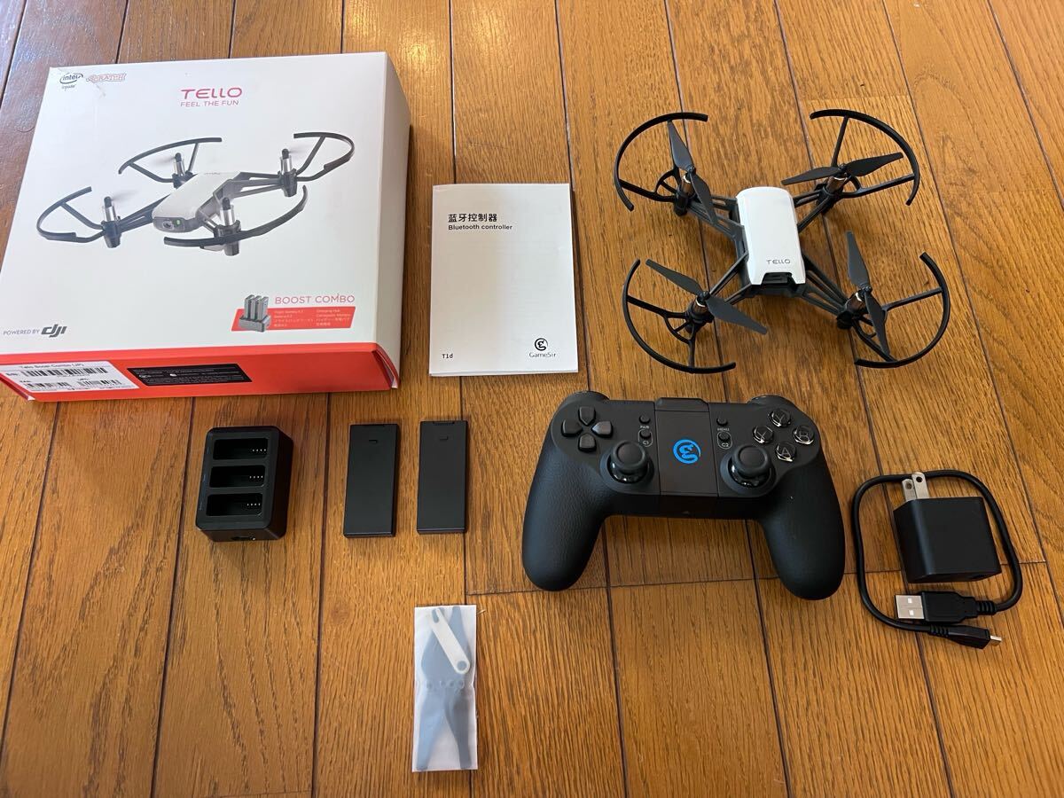 DJI Ryze Tello ドローン BOOST COMBO GameSir T1dコントローラー