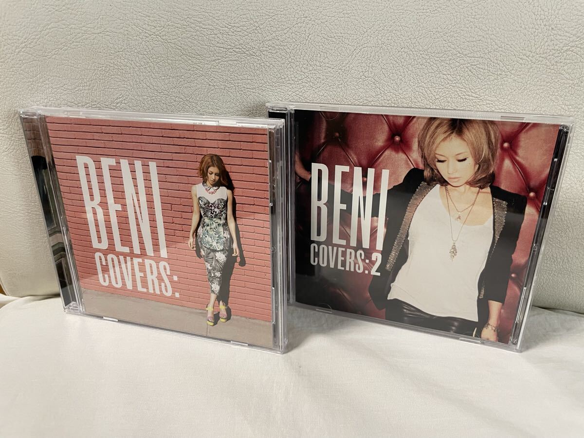 BENI 　COVERS & COVERS2　カヴァー・アルバム2点セット　CD　セル品　カバー　安良城紅　　即決/送料無料