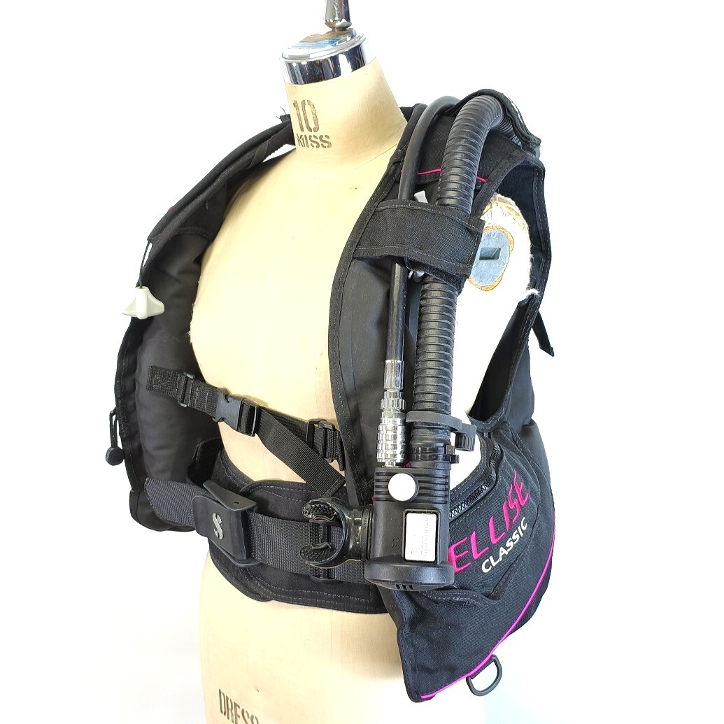 OH済 SCUBAPRO スキューバプロ CLASSIC ELLISE BCジャケット XSサイズ［BC-1908-01］