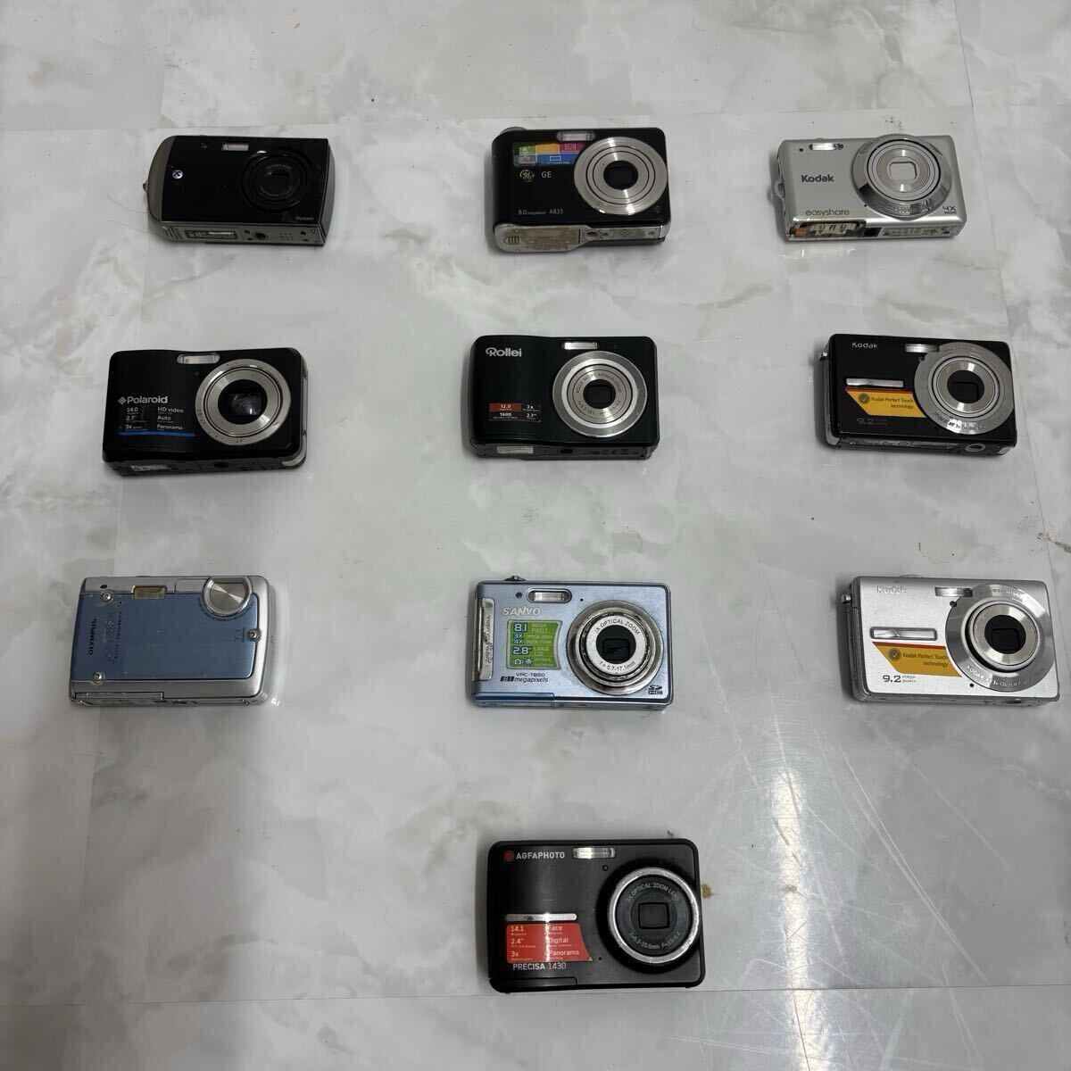 コダック Kodak SANYO サンヨー その他カメラ 10個まとめ デジカメ ジャンク 動作未確認 現状渡し