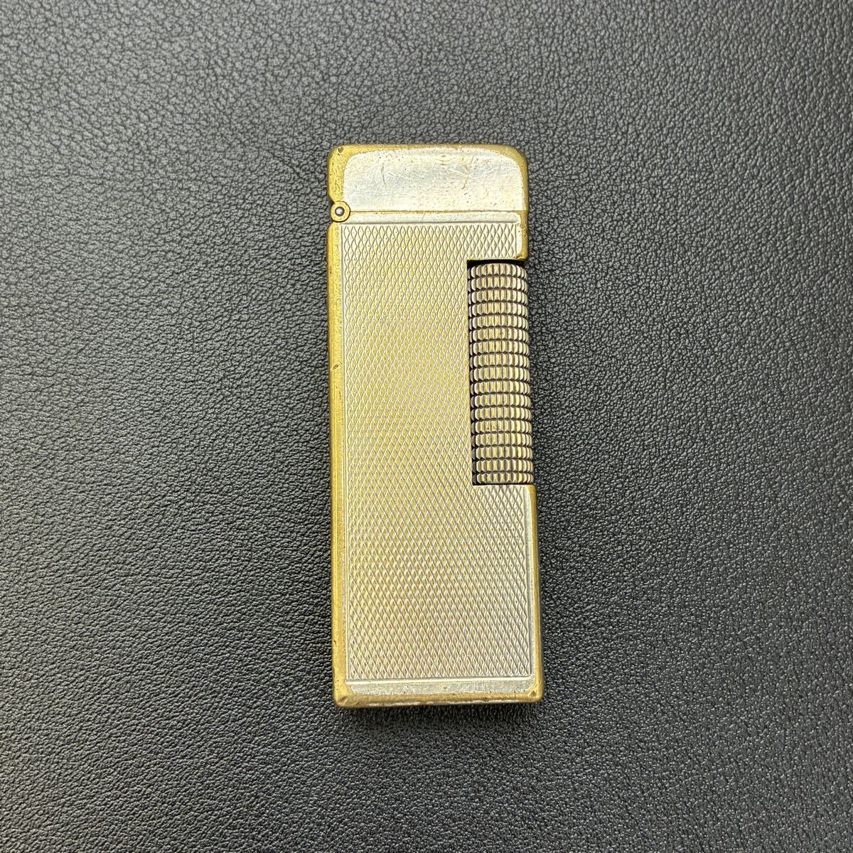 【S2-334】dunhill ダンヒル ローラー式 ガスライター 火花確認◎ 喫煙具 ライター ヴィンテージ ゴールド