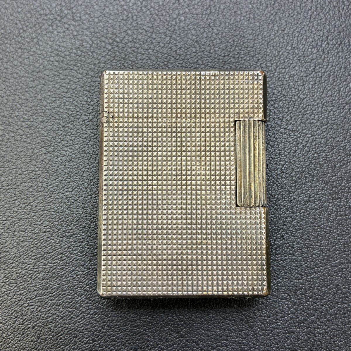 【S3-237】S.T. Dupont デュポン ローラー式 ガスライター ヴィンテージ シルバー 喫煙具 NJ2F23