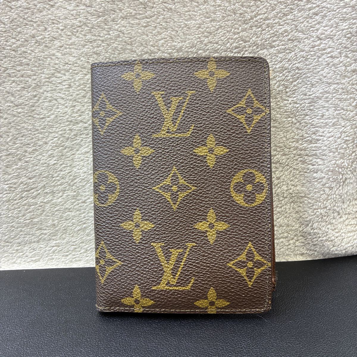 【S3-395】LOUIS VUITTON ルイ・ヴィトン モノグラム 二つ折り財布 LV 