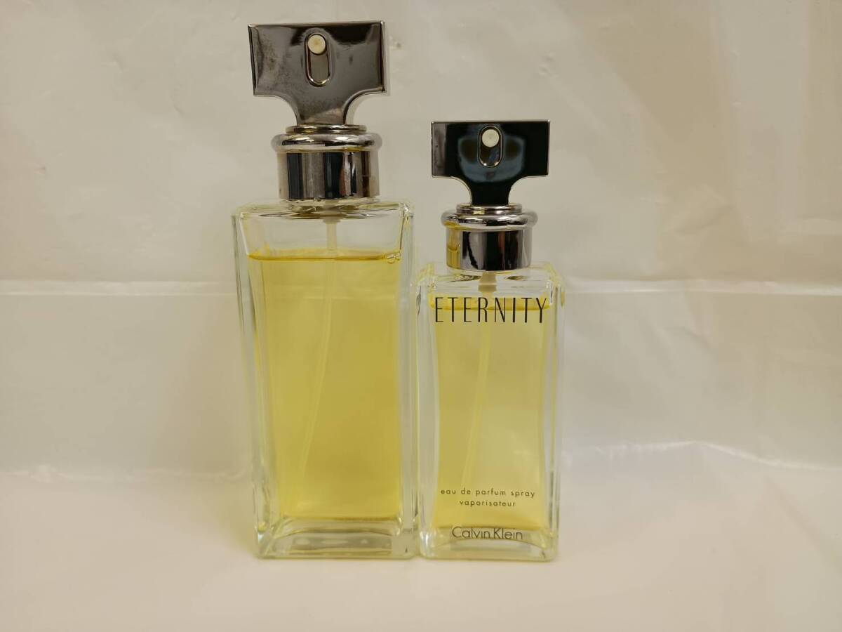 【M481/S3-412】Calvin Klein ETERNITY 2点 100ml 50ml カルバンクライン エタニティ 香水 EDP オードパルファム フレグランス