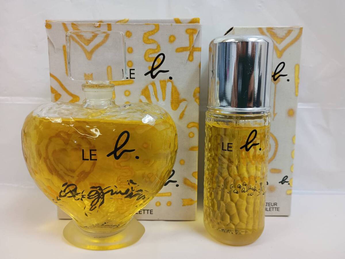 【M678】agnes b. アニエスベー 香水 LE b. ル ベー 100ml 50ml 二点 残量約90％ 箱付き 廃盤 希少 レア EDT オードトワレ