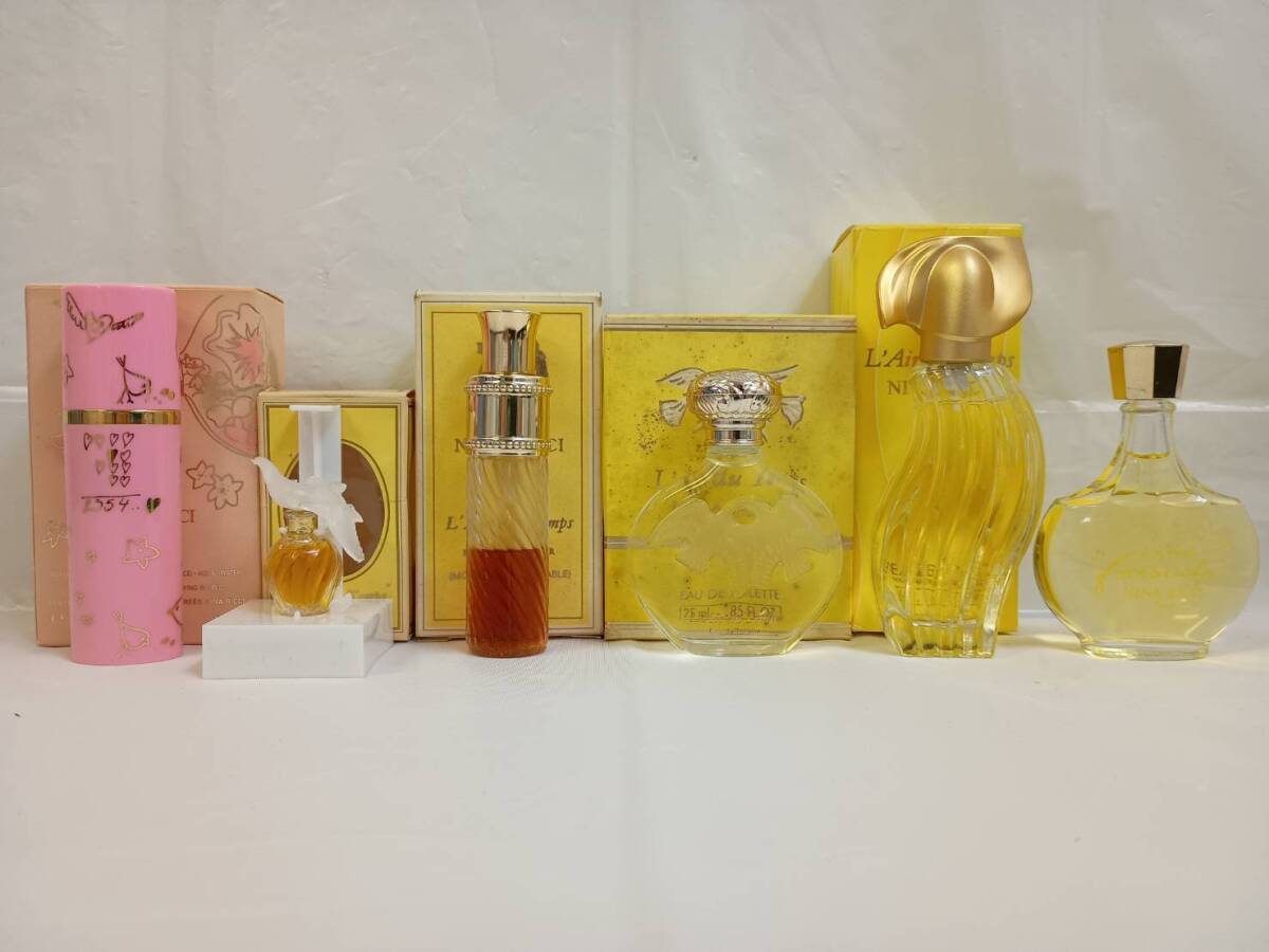 【M520A】Nina Ricci ニナリッチ 香水 まとめ 5本 オードトワレ フレグランス 中古 未使用品アリ
