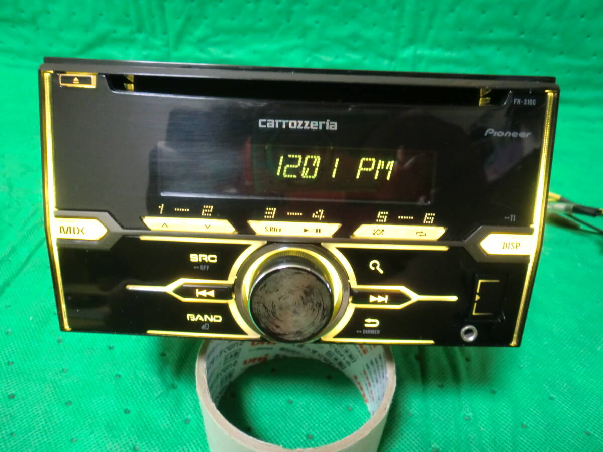 カロッツェリア　CD、USBデッキ　FH-3100　J333