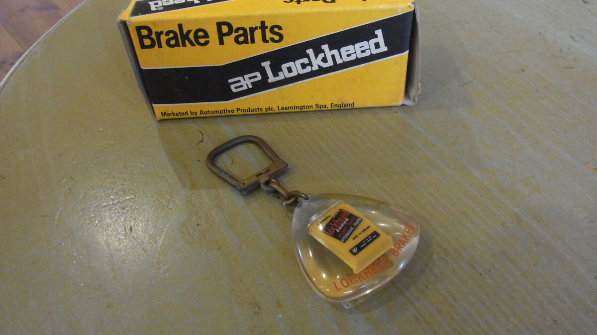 BMC MINI ミニクーパーS　LOCKHEED　KEY FOB　ロッキード　キーホルダー　レア