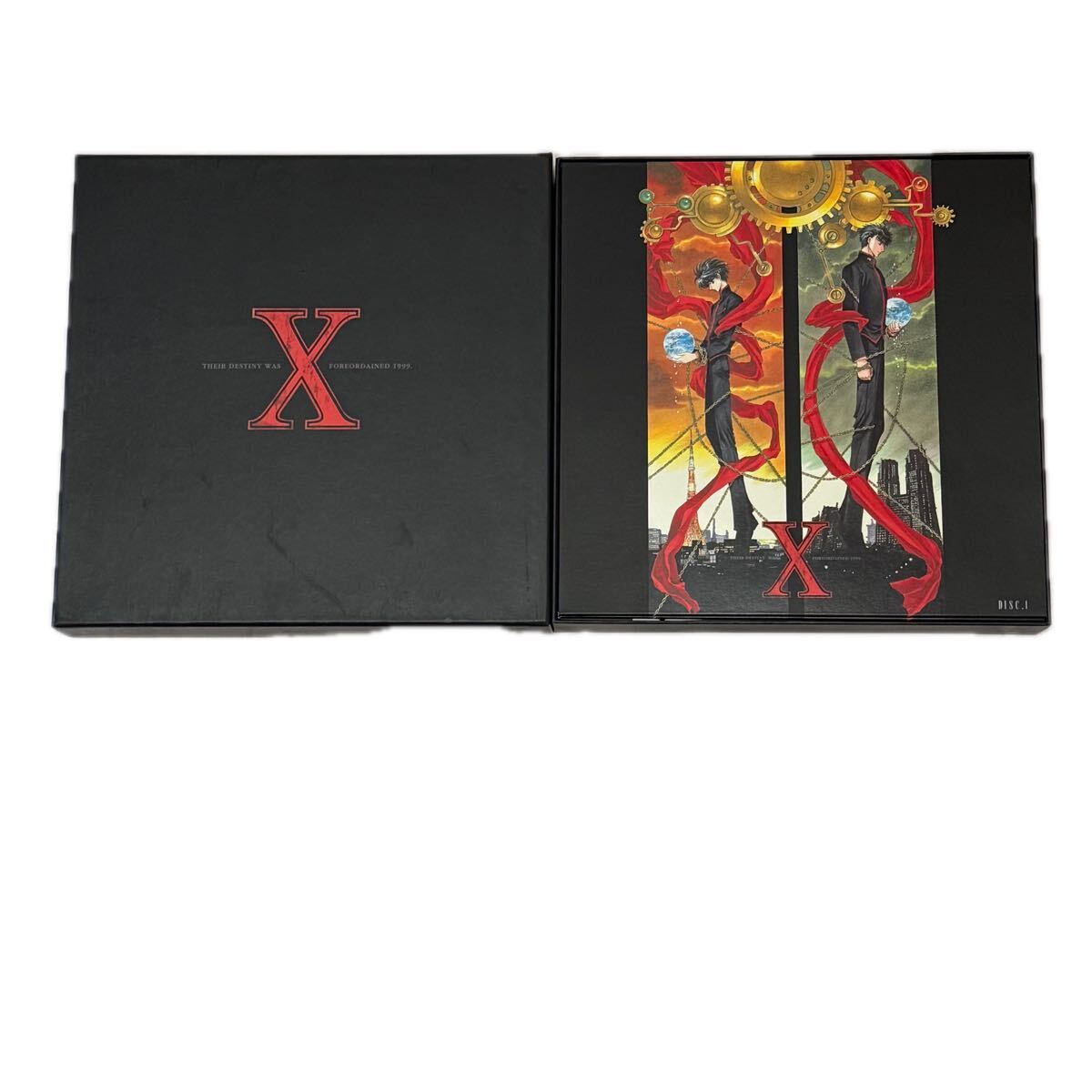 【X -エックス-】劇場版 CLAMP X LD LASER DISC 完全予約限定版 豪華BOX仕様 メモリアルブックレット レコード コレクション（YU）