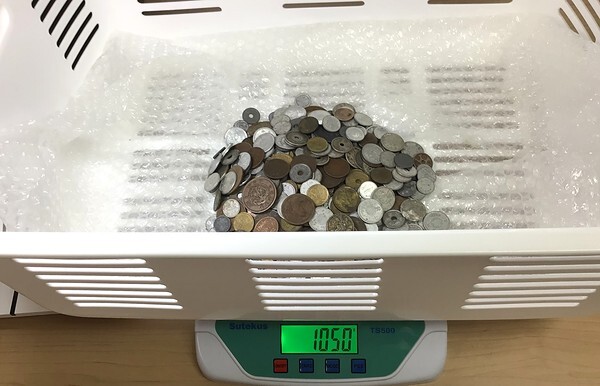 ◆日本古銭量り売り約１．５ｋｇ◆ay1084