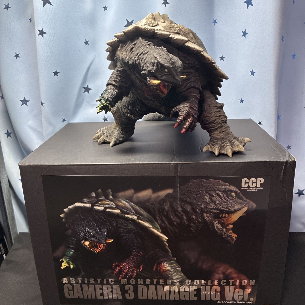 ggoo CCP AMC Artistic Monsters Collection ガメラ3 1999 ダメージ ハイグレードVer.