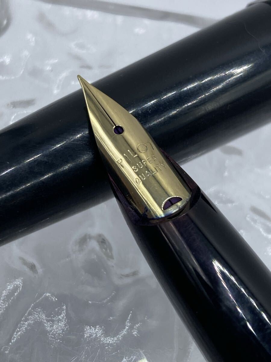 PILOT 万年筆 DeskPen ブラック 廃盤 コレクション ヴィンテージ デスクペン パイロット ●302321