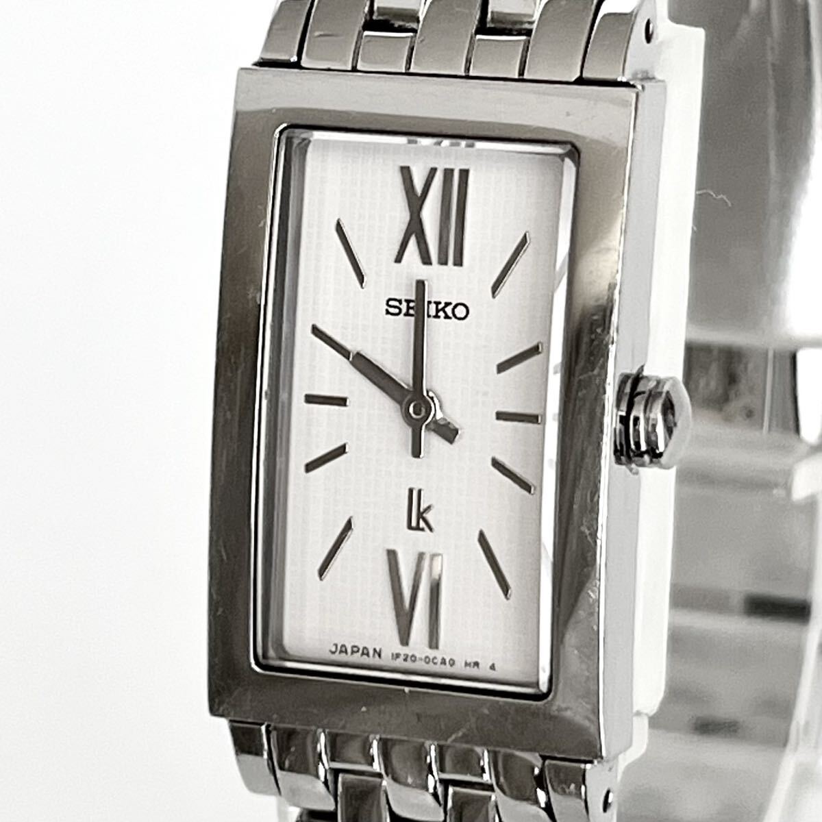 セイコー SEIKO ルキア LUKIA レディース 腕時計 1F20-0BP0 クオーツ 白文字盤 不動 s1916