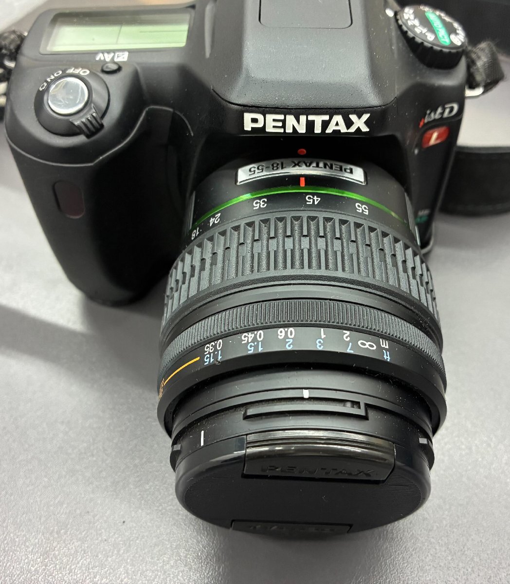 【255-48766】〔同梱不可〕 [PENTAX] [PENTAX ＊ist DLデジタル一眼レフカメラ] [黒/ブラック] [中古/動作未確認] [124mm]