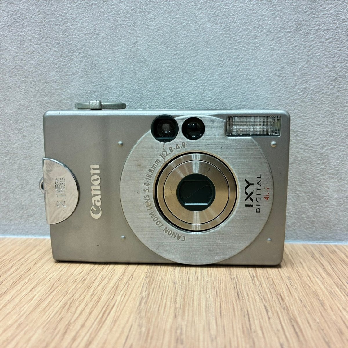 【571_81831】Canon キャノン IXY DIGITAL PC1001 シルバー デジカメ コンパクトデジタルカメラ 動作未確認 傷や汚れあり ジャンク扱い