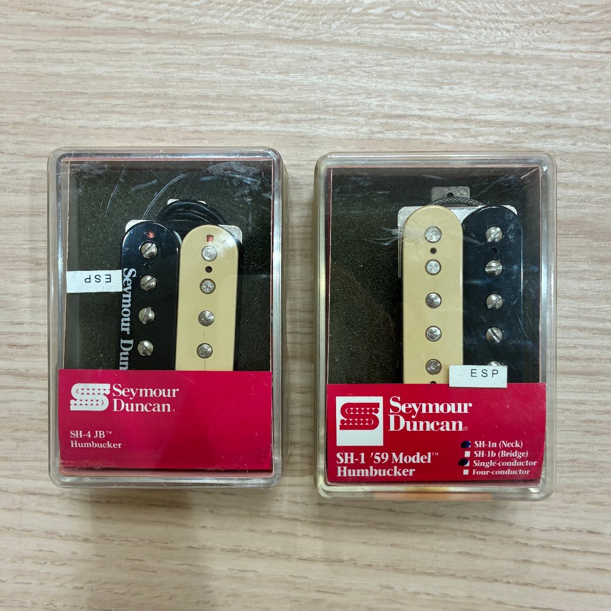【484_73068】 [Seymour Duncan] [ピックアップ] [SH-4 JB Humbucker / SH-1 '59 Model Humbucker] [現状品] [動作未確認] [60]