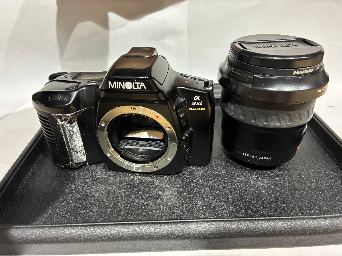 【226_06919】カメラ/レンズ/MINOLTA/AF‐S DX/a-3xiPANORAMA/AF ZOOMxi 28-105mm/動作未確認/ジャンク/動作未確認
