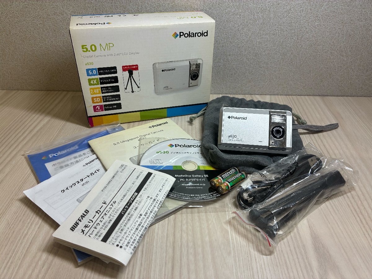 【250_18525】Polaroid a530 デジタルカメラ 5.0MP Digital Camera with 2.48 LCD Display 動作未確認 現状品 60