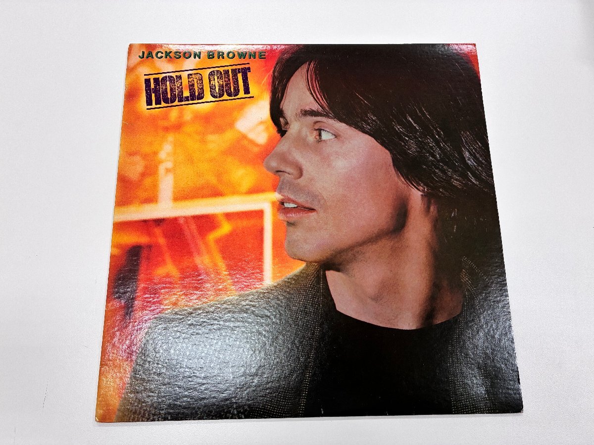 【516_23396】JACKSON BROWNE ジャクソン・ブラウン/HOLD OUT ホールド・アウト レコード LP 現状品