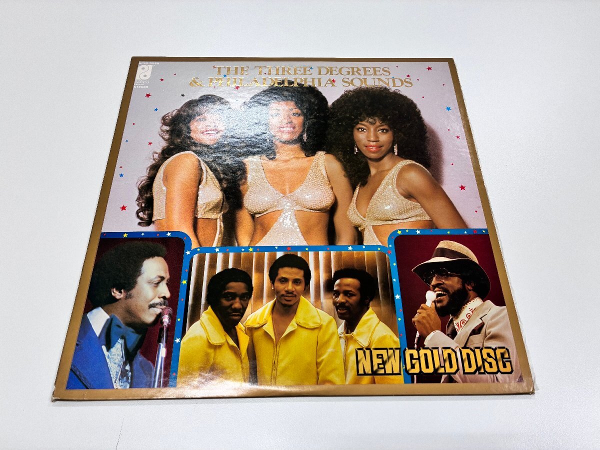 【516_23457】CBS ソニー スリー・ディグリーズ＆フィラデルフィア・サウンド LP レコード 現状品