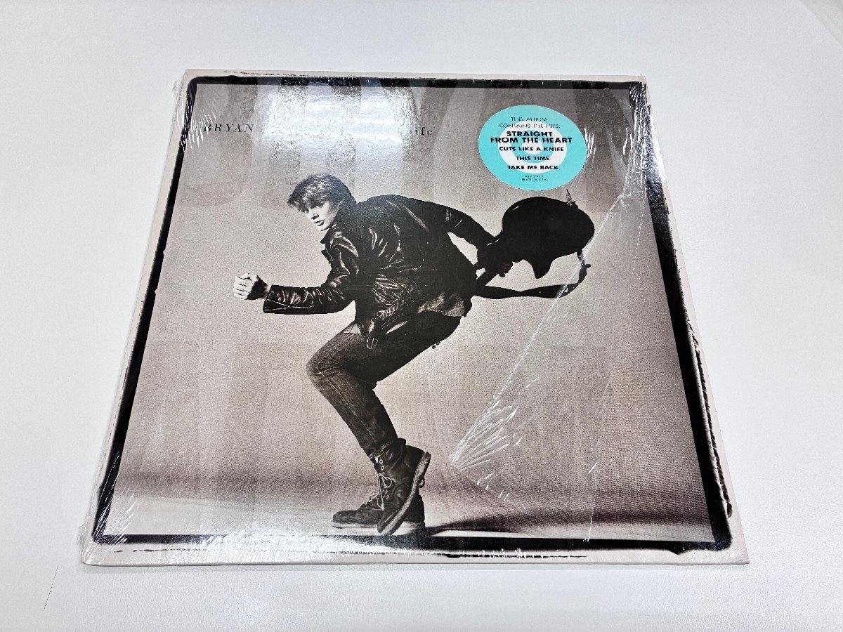 【516_23501】Bryan Adams（ブライアン・アダムス）/Cuts Like A Knife（カッツ・ライク・ア・ナイフ）/AMP-28069/　LP レコード 現状品
