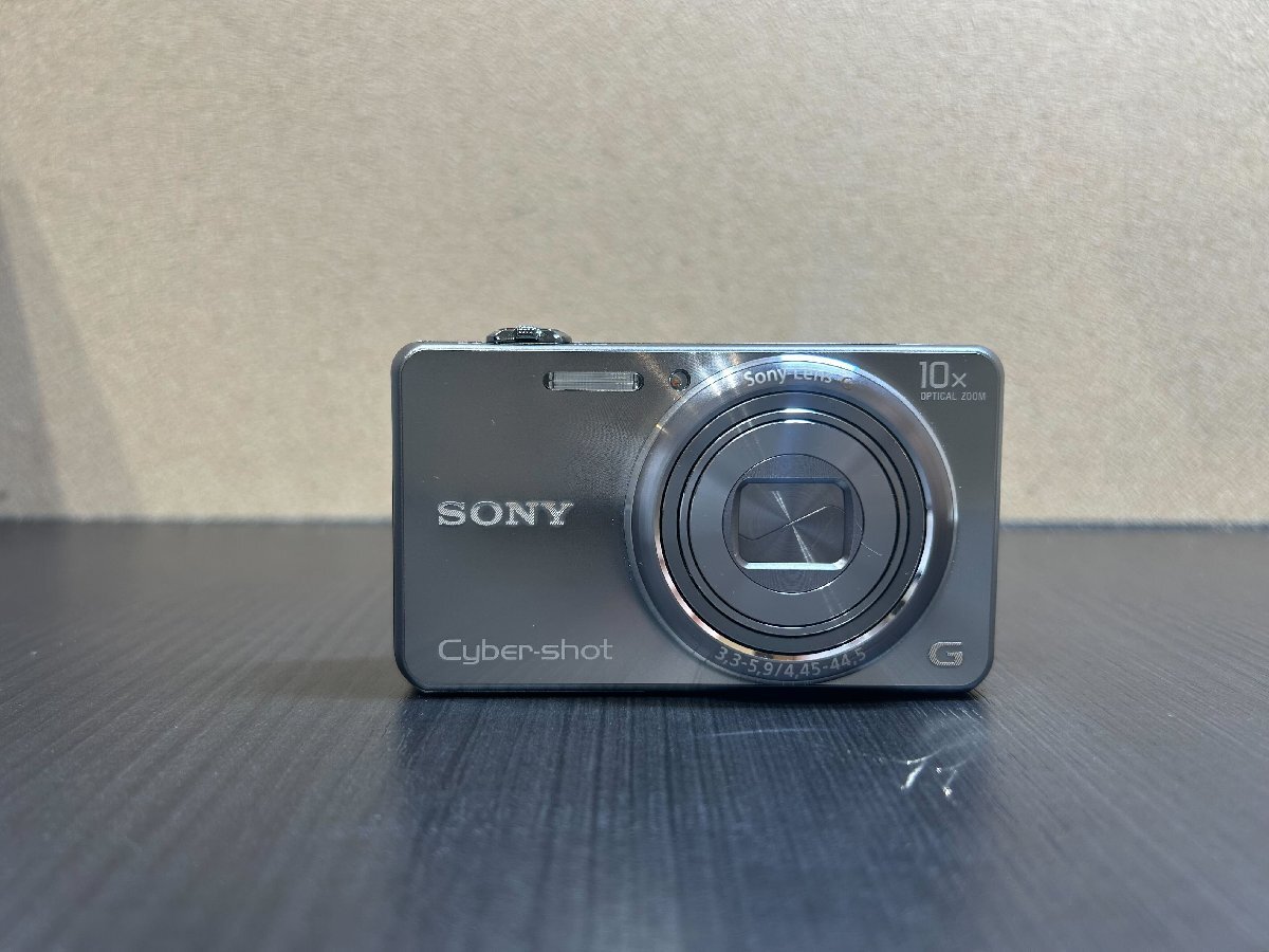 【246_96824】コンパクトデジタルカメラ コンデジ SONY Gシリーズ Cyber-shot DSC-WX100 10x 目立った傷や汚れなし