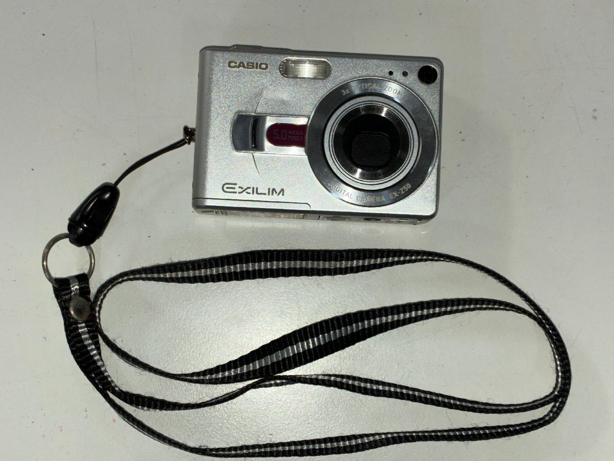 【256_86711】CASIO EXILIM EX-Z50 コンパクトデジタルカメラ カシオ エクシリム 付属品欠品・通電、動作未確認 ジャンク