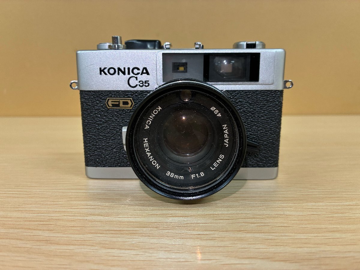 【483_73432】 [KONICA/フィルムカメラ] [Konica C35 FD F1 8] [シルバー]