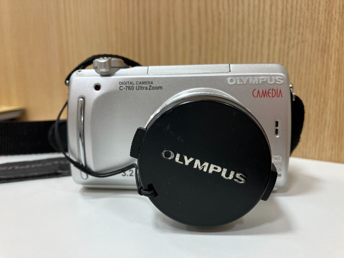 【507_00942】電源操作のみ確認　OLYMPUS　オリンパス　CAMEDIA C-760 Ultra Zoom　コンパクトデジタルカメラ