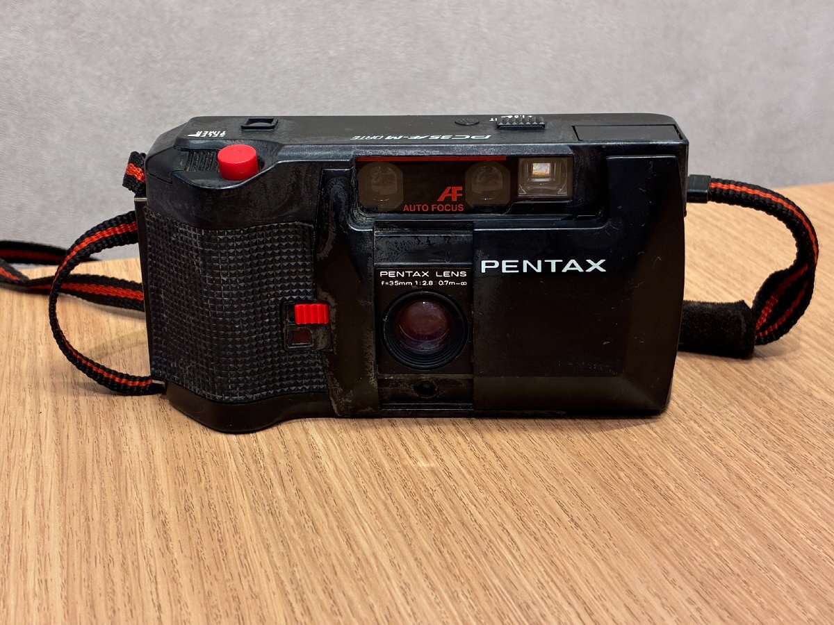 【529_45144】PENTAX PC35AF-M DATE 動作確認不可 電池液漏れ腐食あり 完全ジャンク ペンタックス フィルムカメラ アンティーク