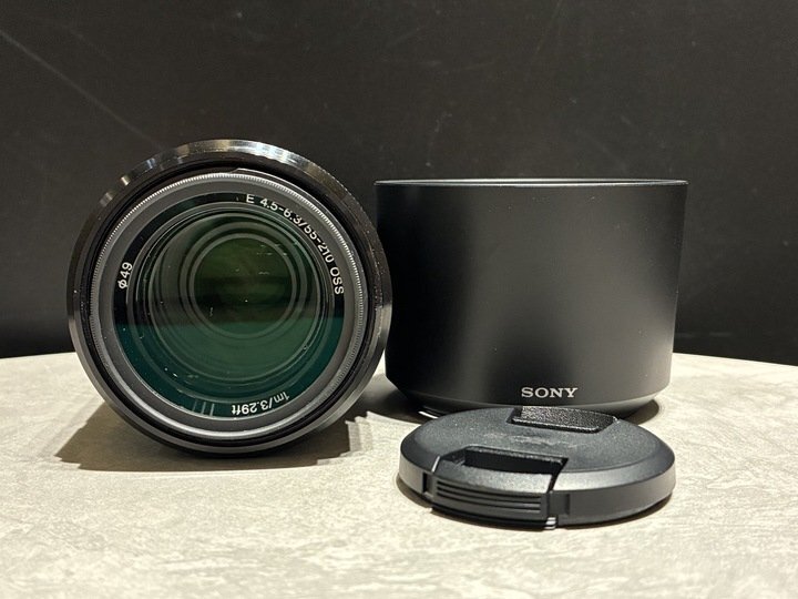 【292_54913】SONY E 55-210mm F4.5-6.3 OSS SEL55210 ズームレンズ Eマウント カメラ 動作未確認