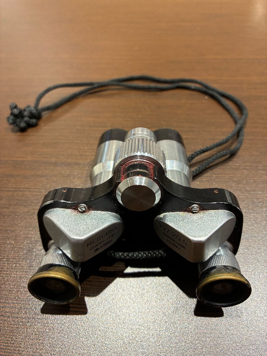 【333-47712】MERCURY マーキュリー COATED LENS 双眼鏡 10×20 5° 日本製 小型 60