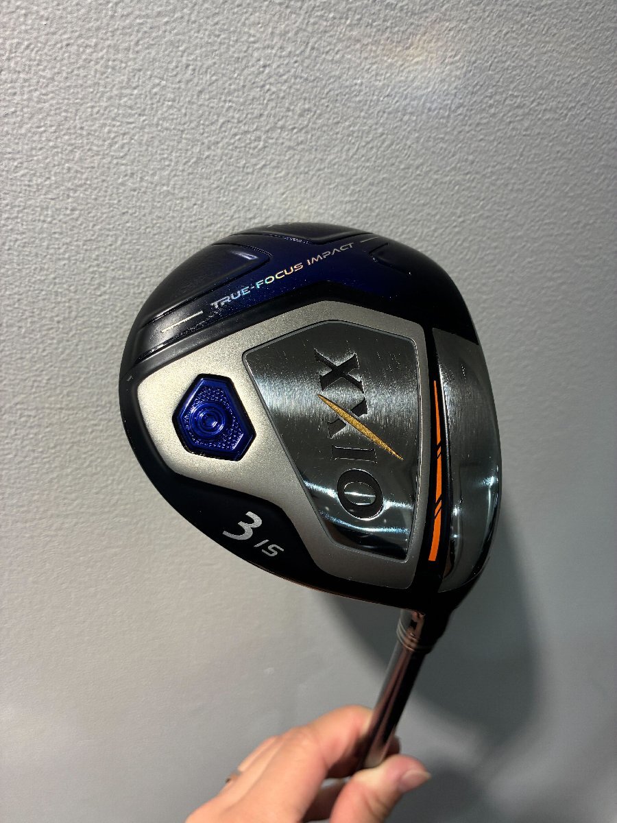 【241_98044】XXIO ゼクシオ DUNLOP ダンロップ フェアウェイウッド 3番 15° 3Ｗ 15° XXIO 10 2018 MP1000 ネイビー 43g Tg6.1 SR ケース