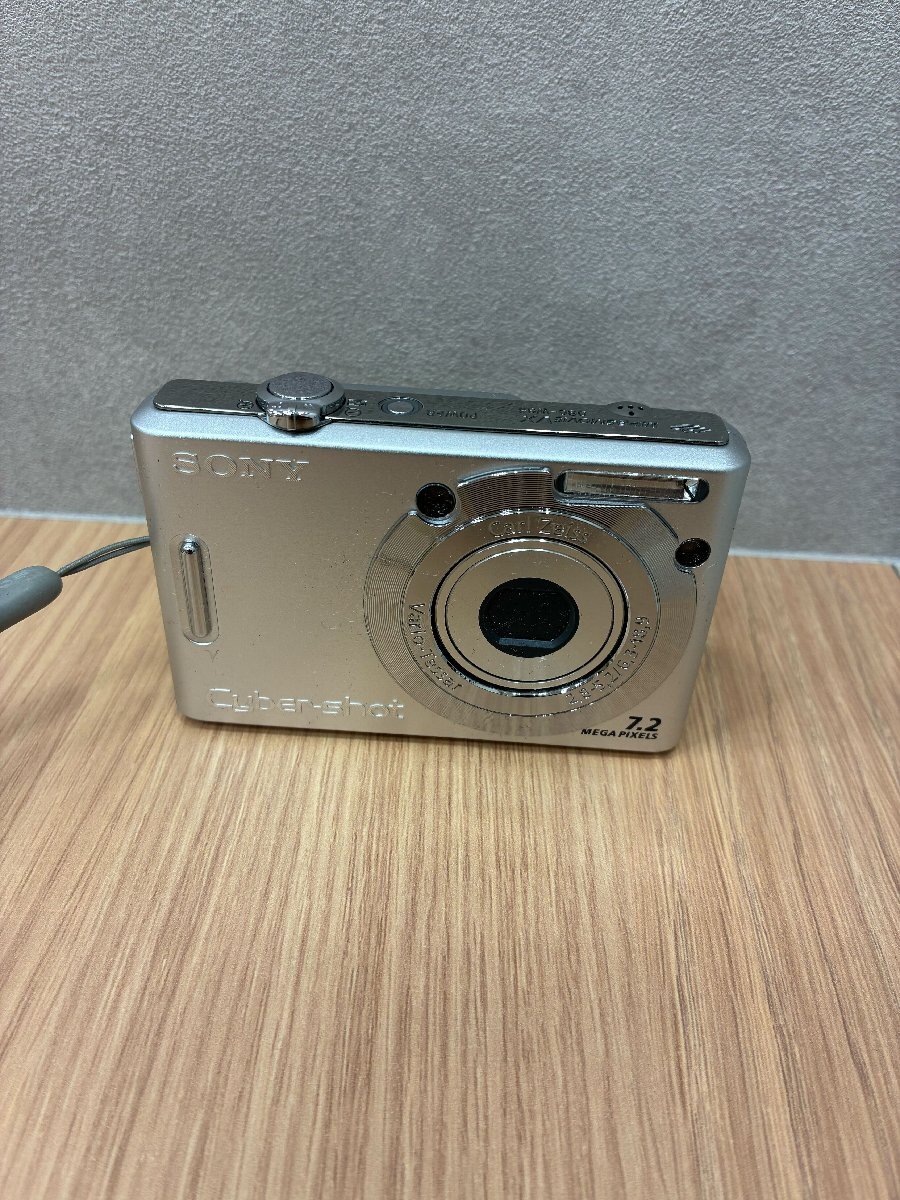 【521_90764】1円～ コンパクト デジタル カメラ SONY ソニー DSC-W35 MPEGMOVIE VX シルバー 動作未確認