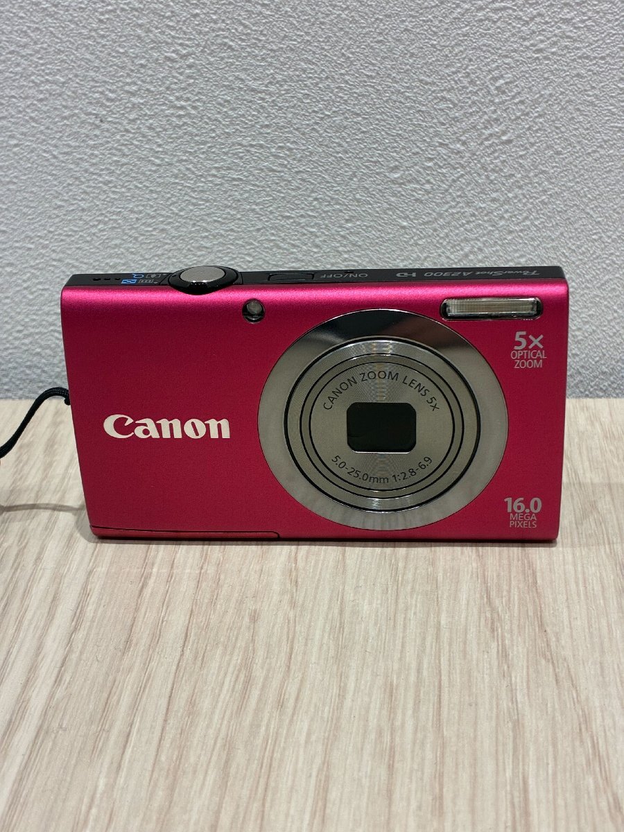 【1円～】【541_11250】 Canon キャノン Power Shot A2300 コンパクトデジタルカメラ 5倍ズーム 約1600万画素 動作確認不可 ジャンク扱