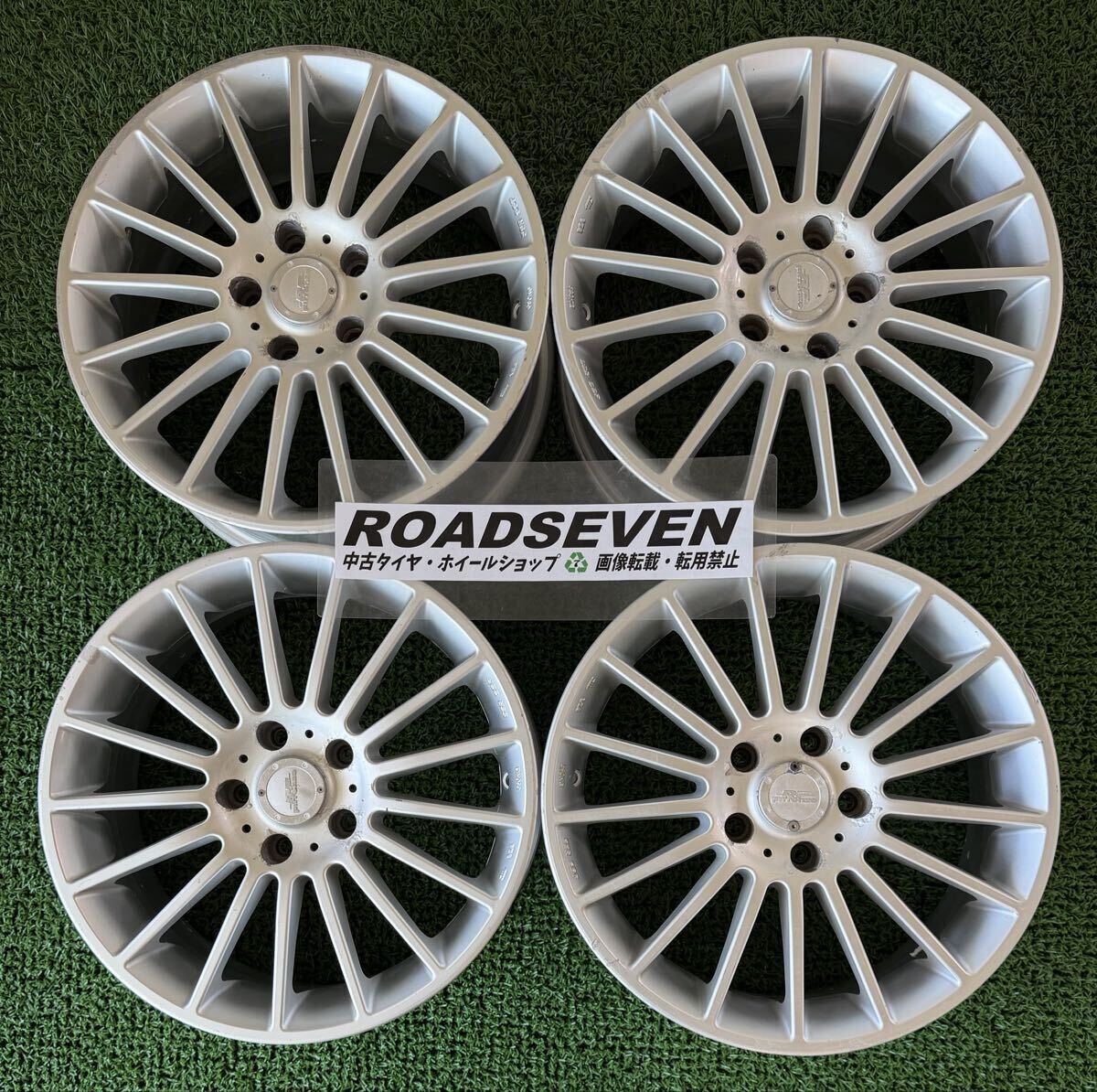 ◆SSR フィレンツェRF ◆17×7J +38 PCD114.3(5H) ハブ径:約74mm 4本Set 中古アルミ ◆劣化/塗装剥げ/傷等有 ◆送料無料(一部地域を除く) 